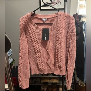 Pink Sweater